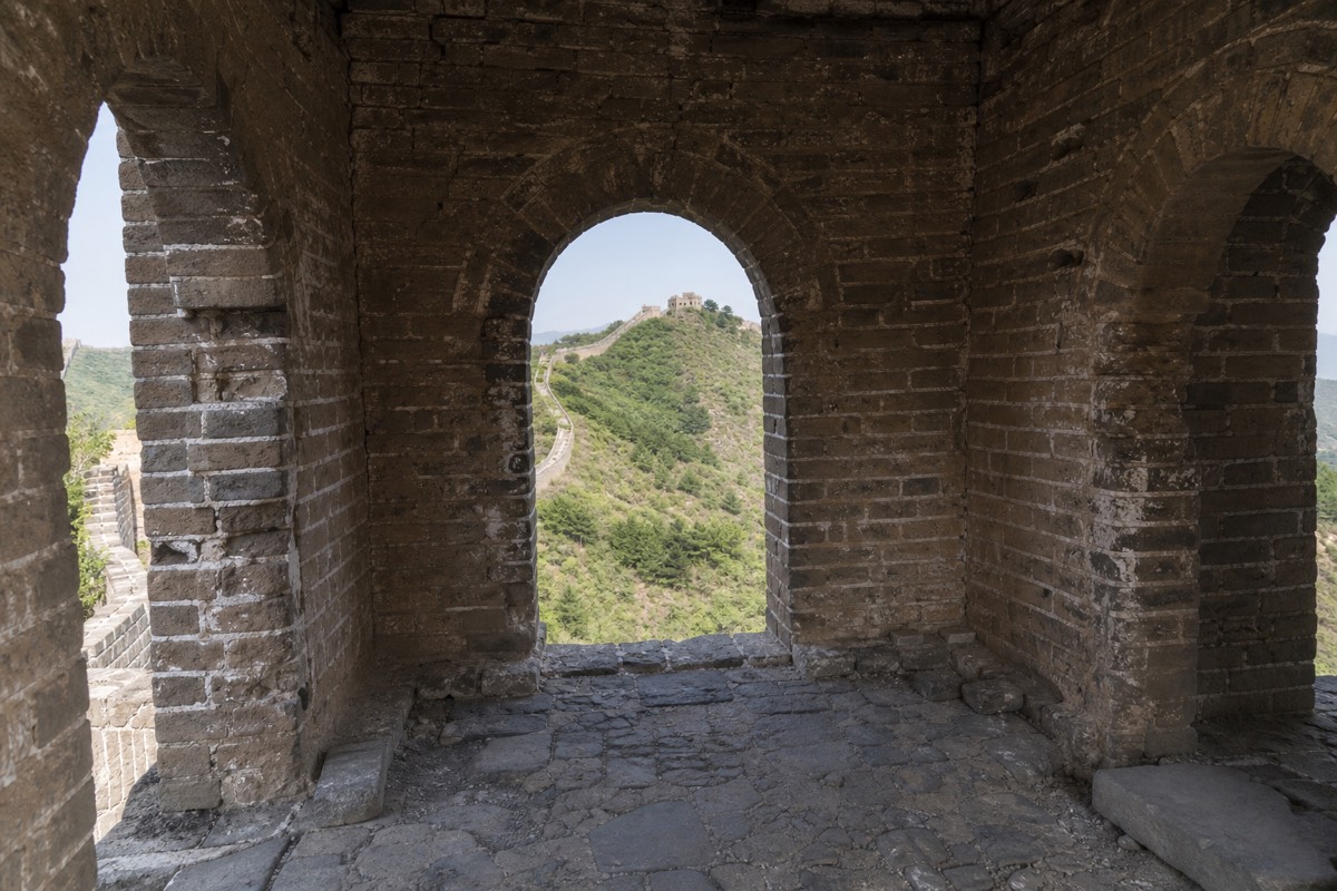 The Great Wall of China near Beijing, a common stop for checking the Great Wall visit cost in US dollars